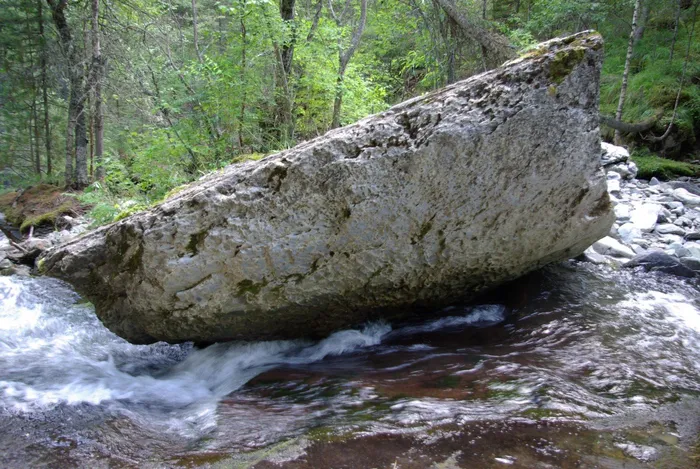 Каскад водопадов на реке "Шинок"